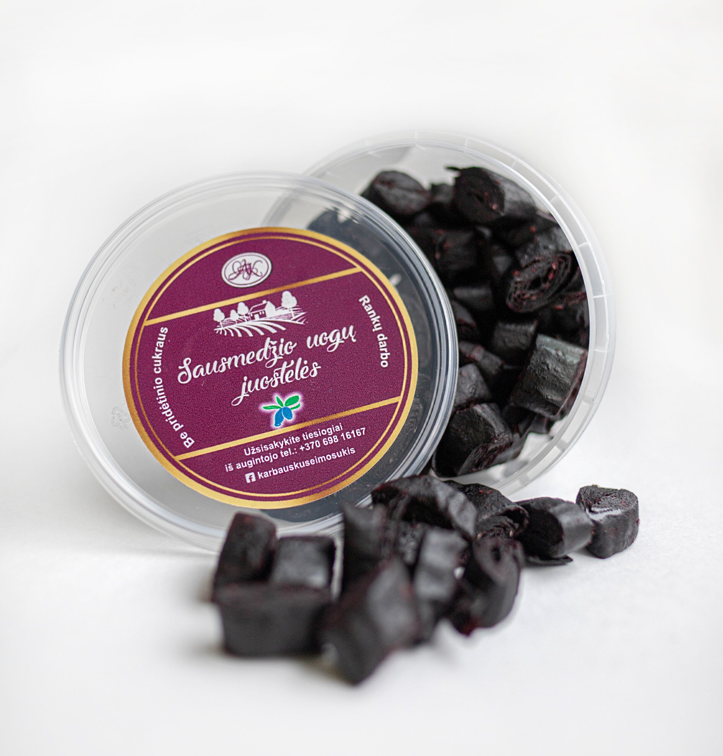 SAUSMEDŽIO UOGŲ JUOSTELĖS